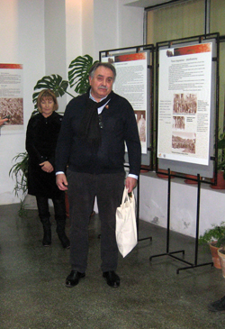 Dimitrije Vujadinovic, author of exhibition
