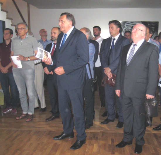 President of the Republic of Srpska Mr. Milorad Dodik.